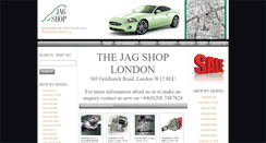 Desktop Screenshot of jagshop.co.uk